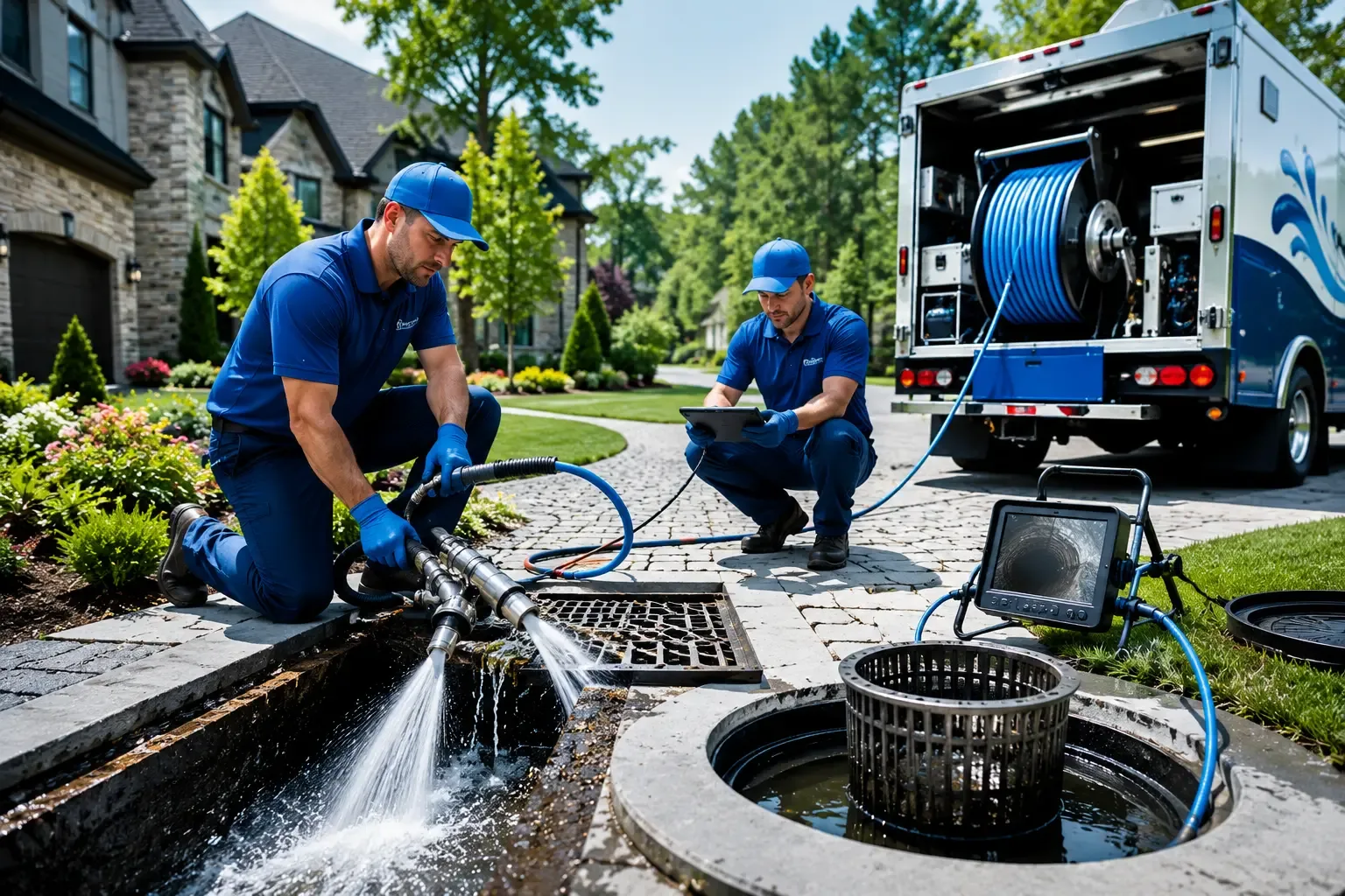 Local outdoor drain cleaning professionals in Amanda, OH