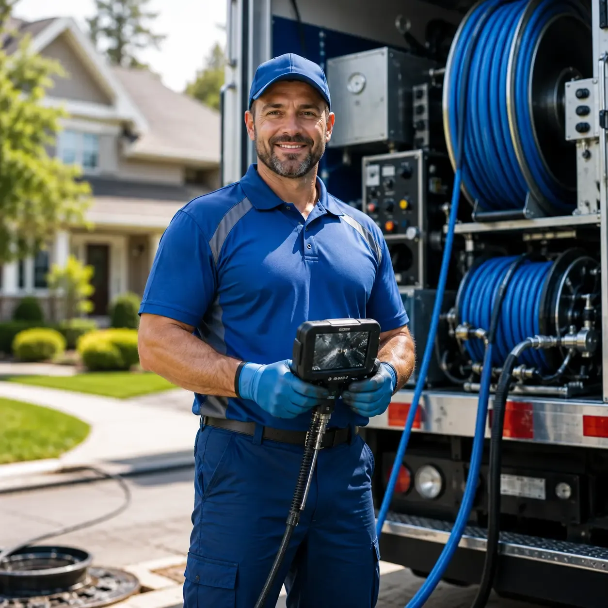 Local outdoor drain cleaning specialists in Amanda, OH